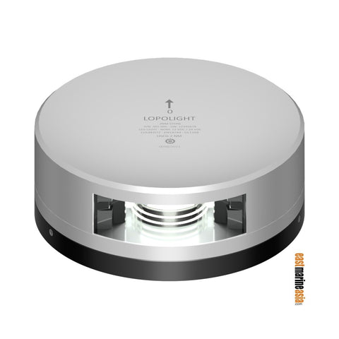 Lopolight 301-005-FB Stern 2 nm LED Navigation Light - Silver