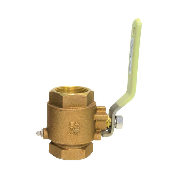 Groco IBV Series Bronze Full-Flow Flanged In-Line Ball Valves - NPT