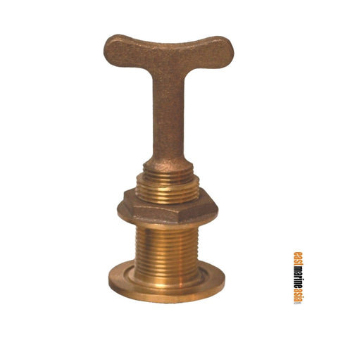 Groco TD Series Bronze Garboard Drains with T-handle
