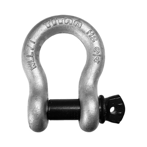 Titan High Strength Hot Dip Galvanized Anchor Shackles