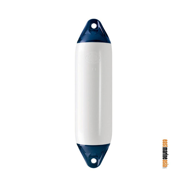 Polyform F Series Boat Fender (White Blue Top)