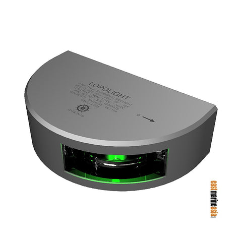 Lopolight 301-001 Starboard 2 nm LED Navigation Light - Silver