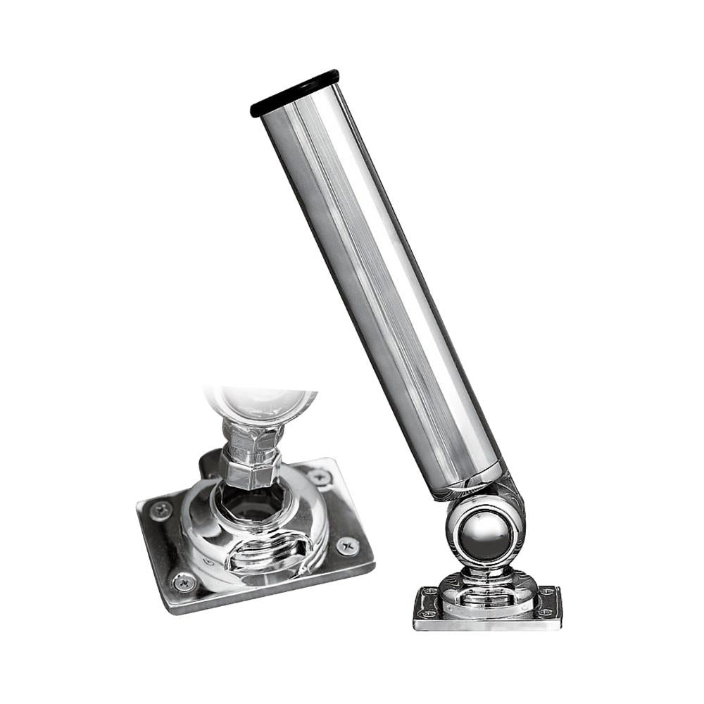 Chromed Brass Removable Fishing Rod Holder – Pièces de marine en Thaïlande / Langkawi, équipement de navigation de plaisance, accessoires de yacht, fournitures marines en ligne. Phuket chandlery, Marine Parts Asia distributeur