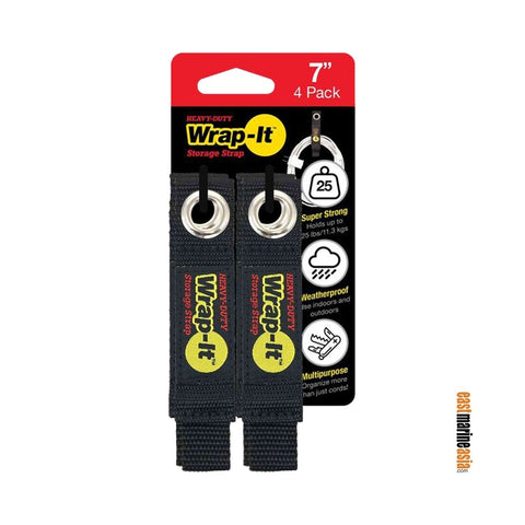 Wrap-It Heavy-Duty 7" Storage Strap / Cord Organiser