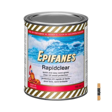 Epifanes Rapidclear Varnish (Build Up Varnish)