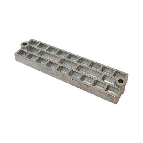 Martyr CM43396Z Mercury Mercruiser Waffle Bar Anode - Zinc