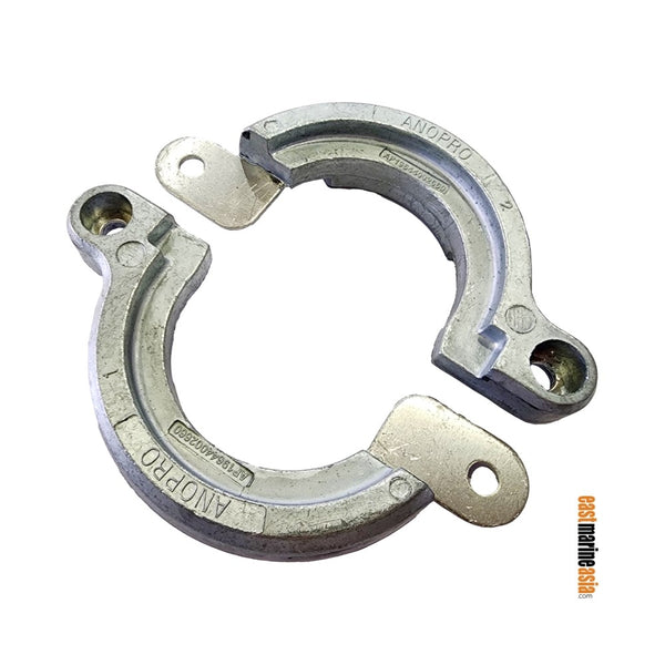 Anopro AP19644002660KITZ Yanmar Saildrive Split Ring Anode Kit - Zinc