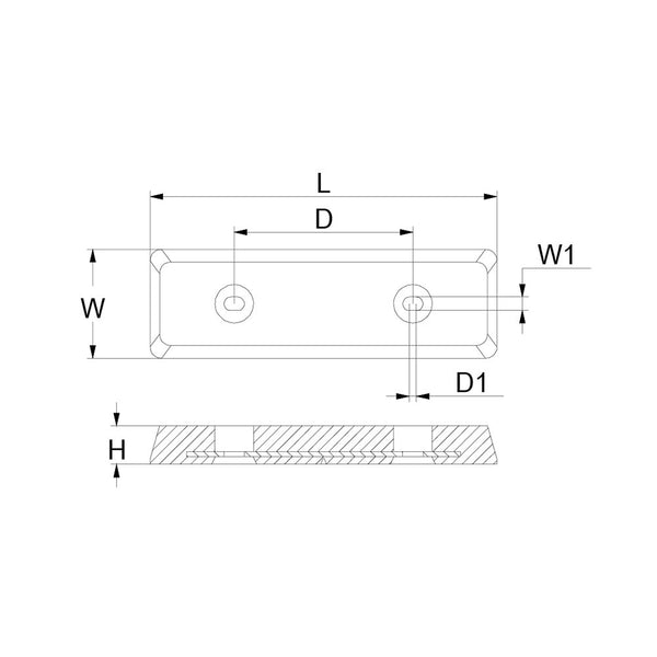 Martyr CM40005875A Volvo Penta IPS Drive Anode - Aluminium