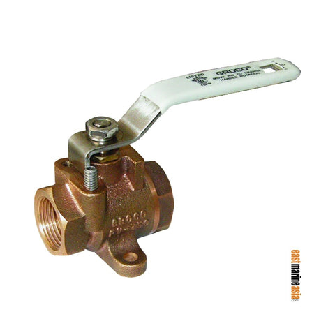 Groco FV Series Bronze Inline Fuel Valve - NPT