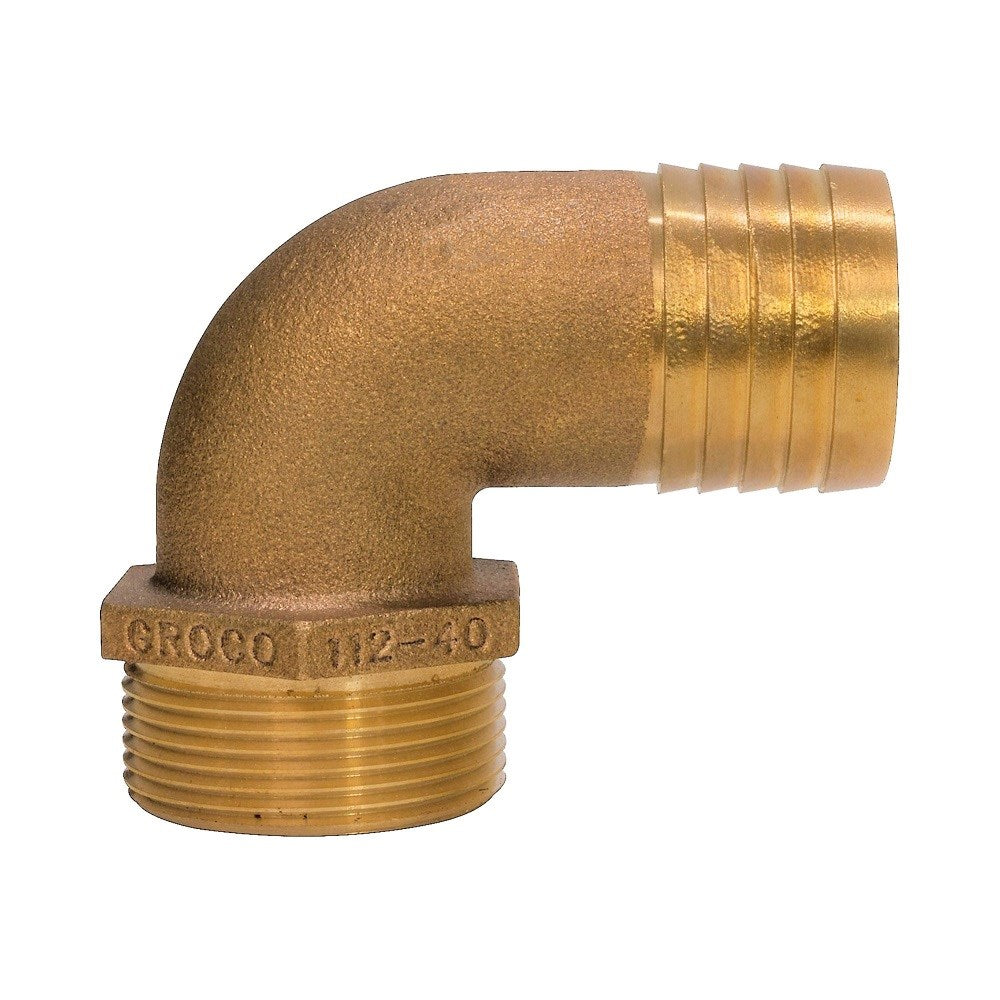 Pthc Groco PTHC Series 90° Bronze Pipe to Hose Standard Flow Fittings - BSP – Pièces de marine en Thaïlande / Langkawi, équipement de navigation de plaisance, accessoires de yacht, fournitures marines en