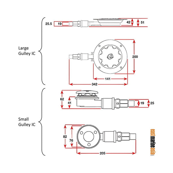Whale Small Gulley IC Drain Sensor (New Connector)