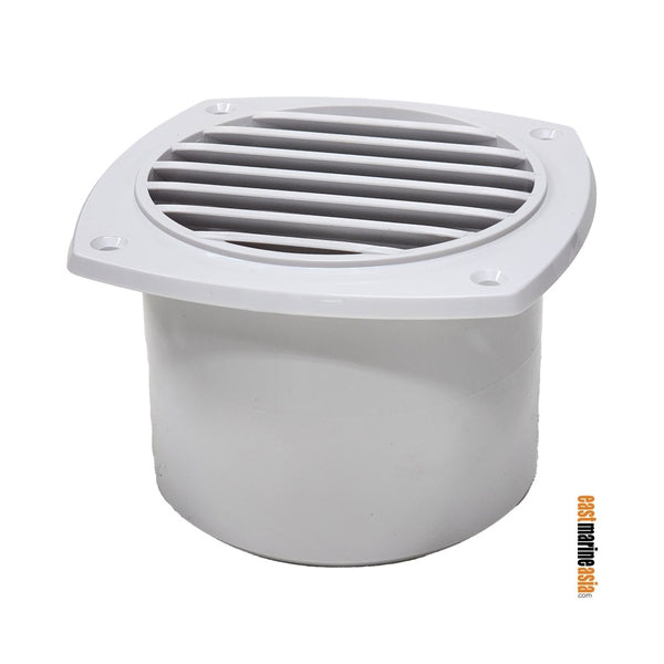 Louvered Hose Vent (with Collar)