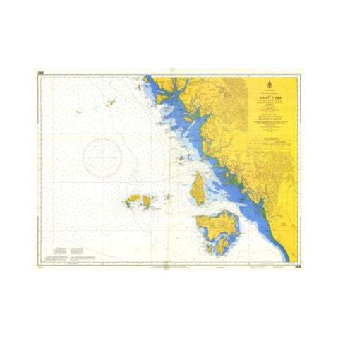 Marine Chart Thailand (Andaman) 309 Ko Rawi to Satun