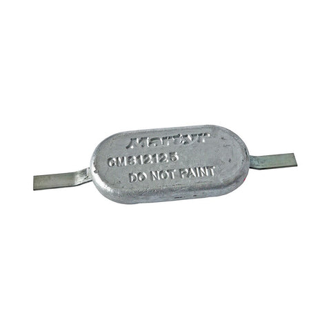 Martyr CM812125Z Weld-on Hull Anode - Zinc