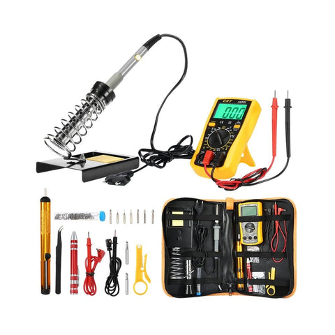 EMA Premium Soldering Iron & Digital Multimeter Kit