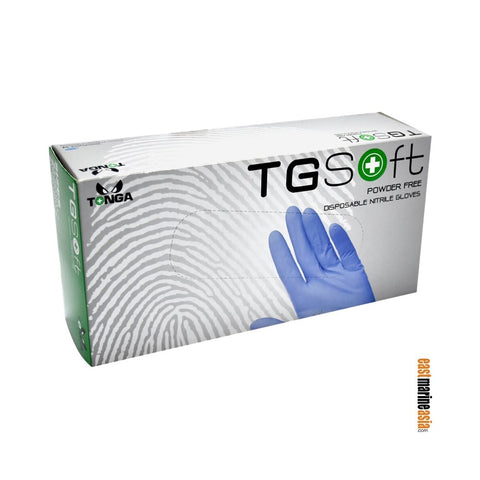 Tonga TGSoft Powder Free Disposable Nitrile Gloves