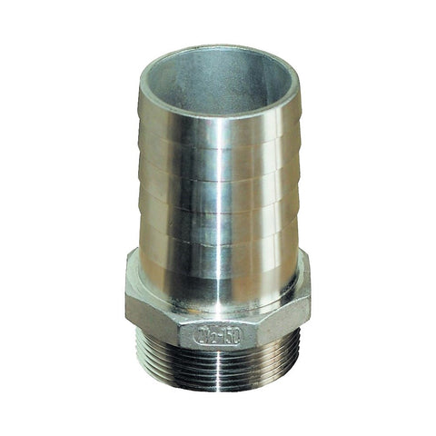 Groco PTH-S Series 316 Stainless Steel Pipe to Hose Standard Flow Fittings - NPT