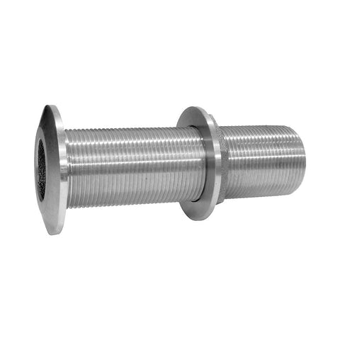 Groco THXL Series 316 Stainless Steel Extra Long Thru Hull Fittings with Nut - NPS