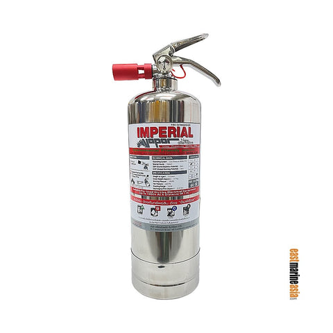 Imperial Stainless Steel Low Pressure Water Mist Fire Extinguisher